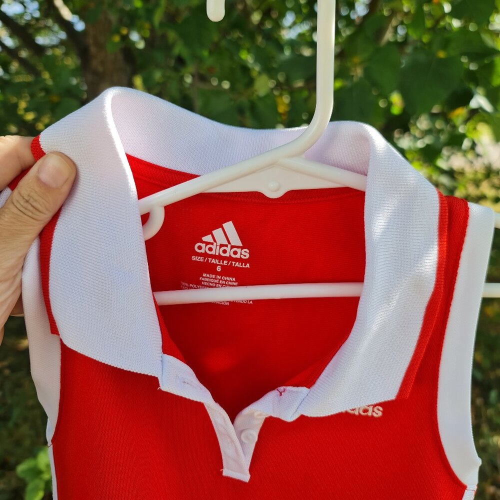 Adidas classic Tennis dress girls size 6